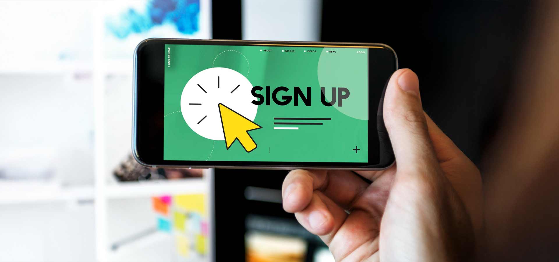 Animation in website design